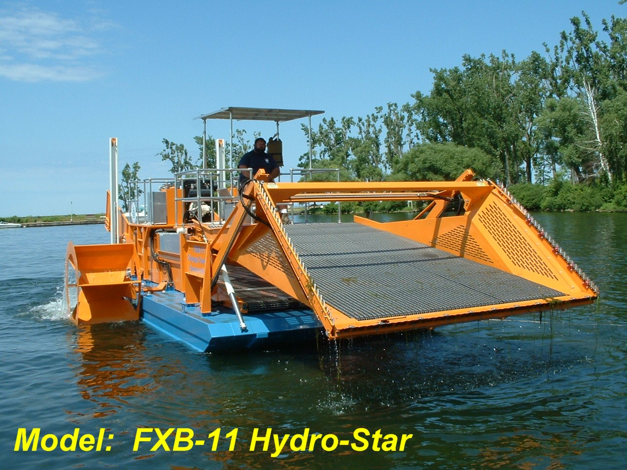 Alphaboats FX-11 Waterweed Harvester