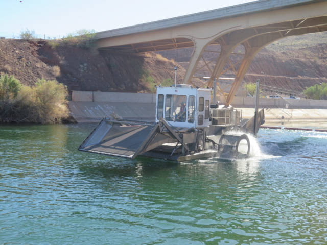 Alphaboats FX-11 Waterweed Harvester Saltwater Stainless Steel Model with Optional Cab