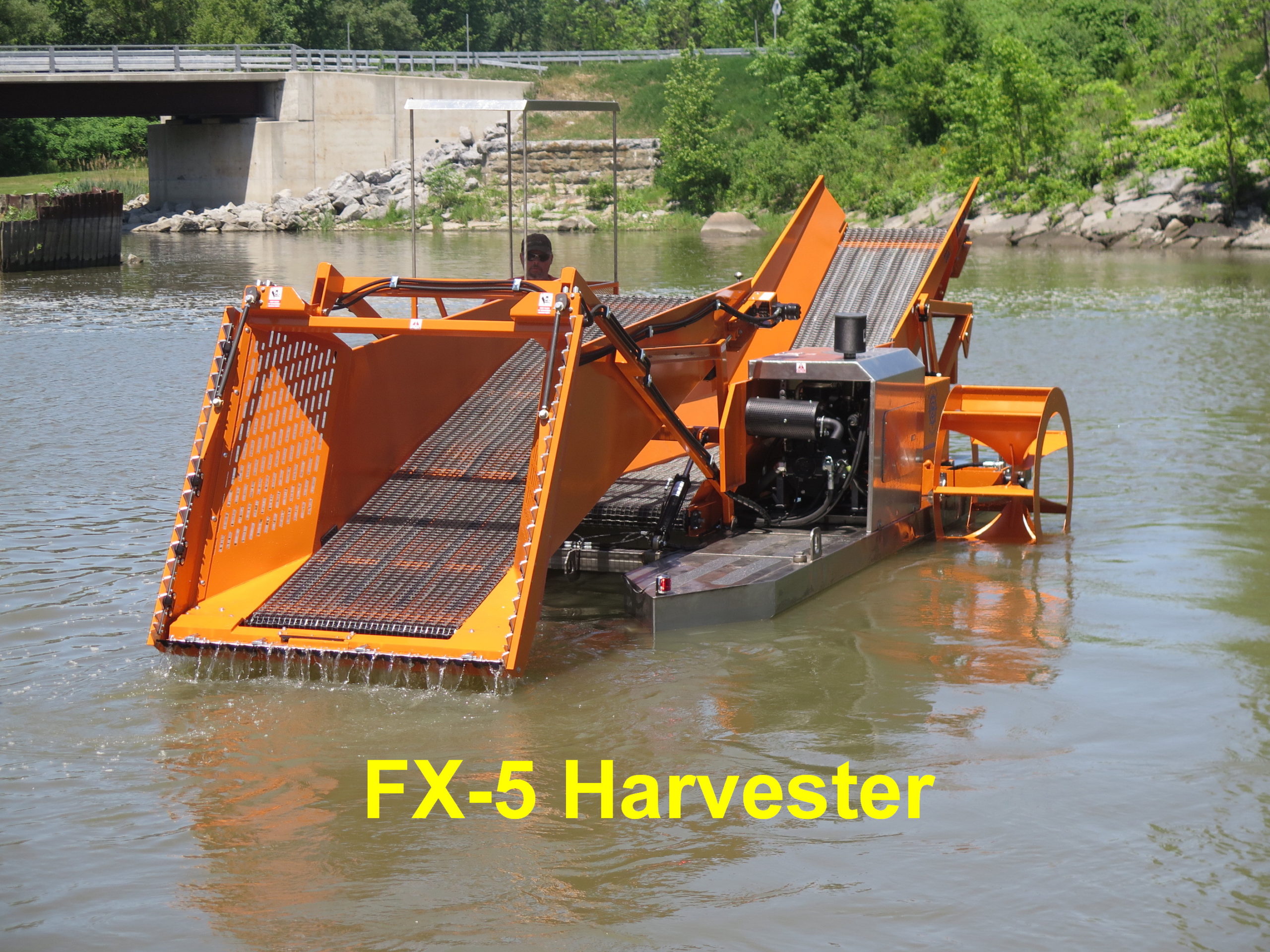 Alphaboats FX5 Waterweed Harvester