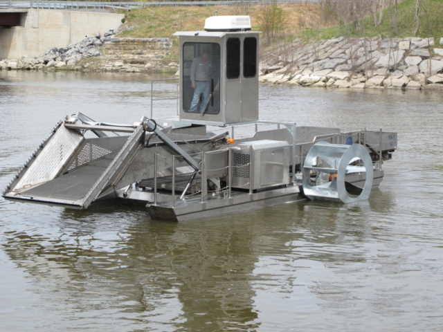 Alphaboats FX7 Waterweed Harvester Full Saltwater Stainless Steel Version