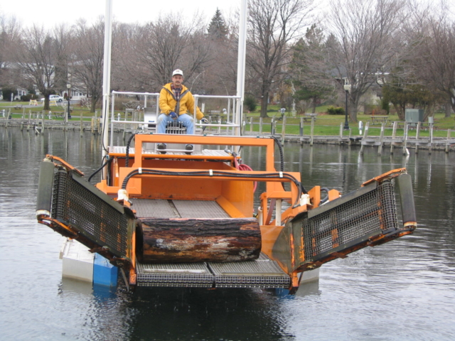 MC 202 picking up debris larger debris