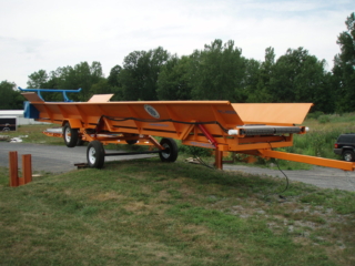 New Alphaboats PC6036 Pier Conveyor ready to ship to customer