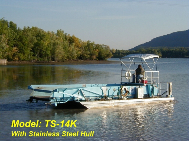 Alphaboats TS14 Transport Barge with optional stainless steel hull